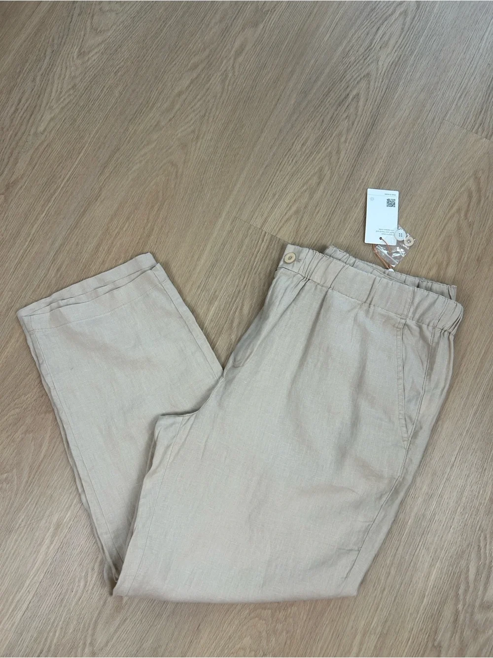 NWT Quince Men’s 100% European Linen Pants XL